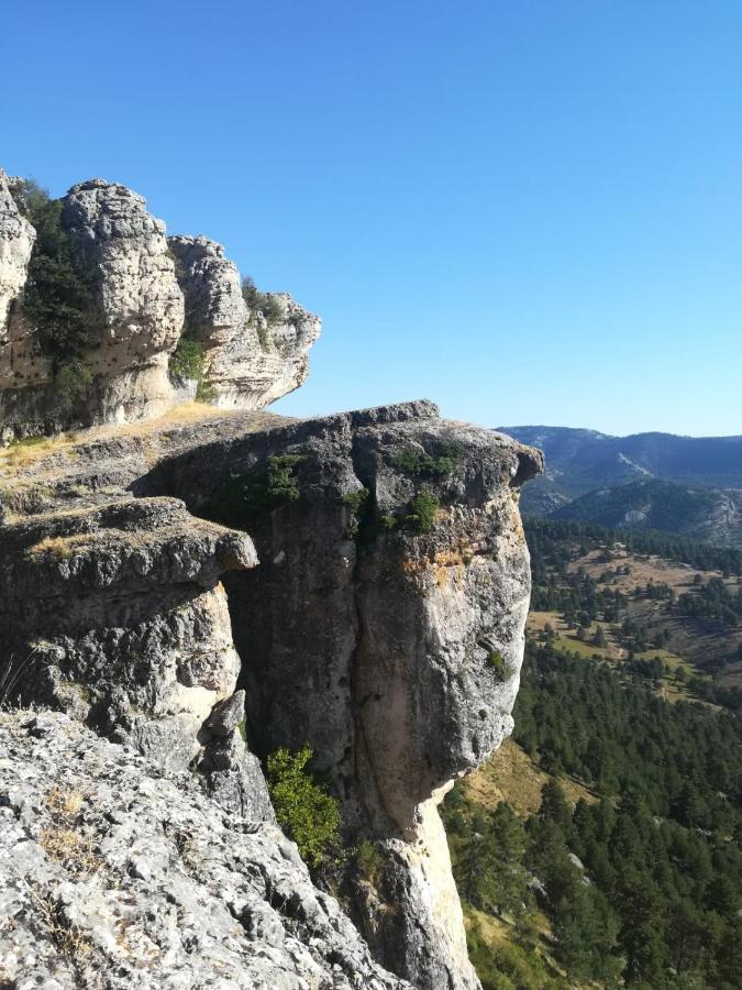 Hostal Restaurante Serrania Tragacete Kültér fotó